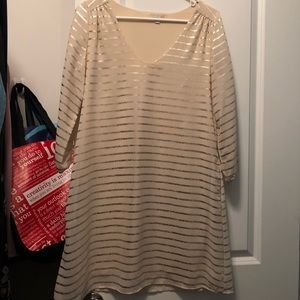 GB Gold Quarter sleeve dress!
